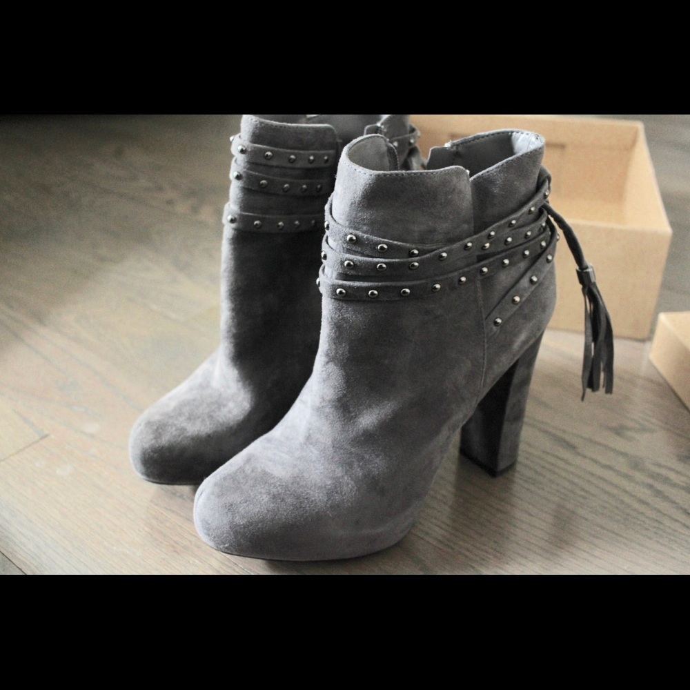Grey Jessica Simpson Boot